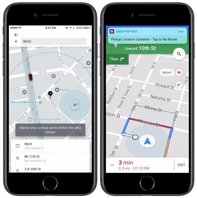 Uber Now Lets You Edit Your Pickup Location After Requesting a Ride