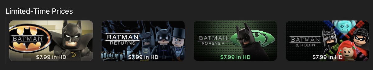 iTunes Launches Sale and LEGO-Themed Makeover for Digital Release of 'The LEGO Batman Movie'