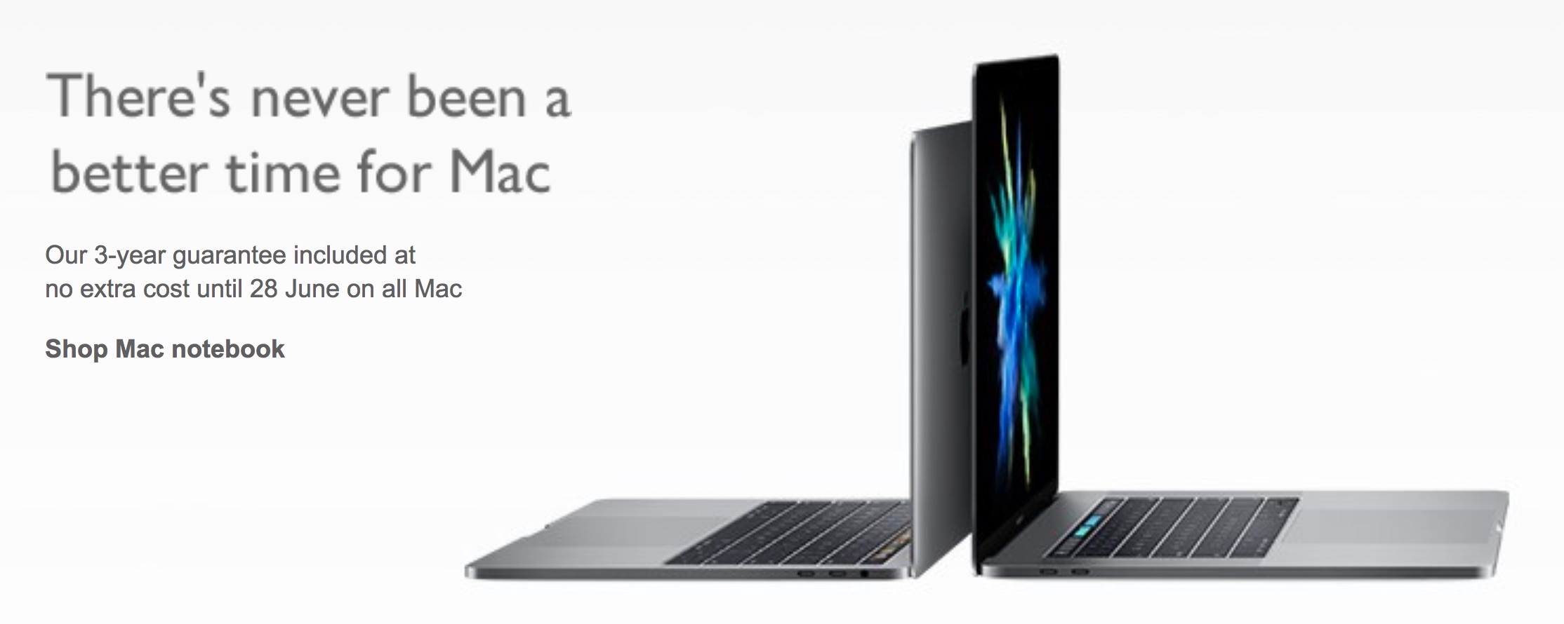 U.K. Retailer John Lewis Offering Free ThreeYear Guarantee on all Macs and iPads Until June 28