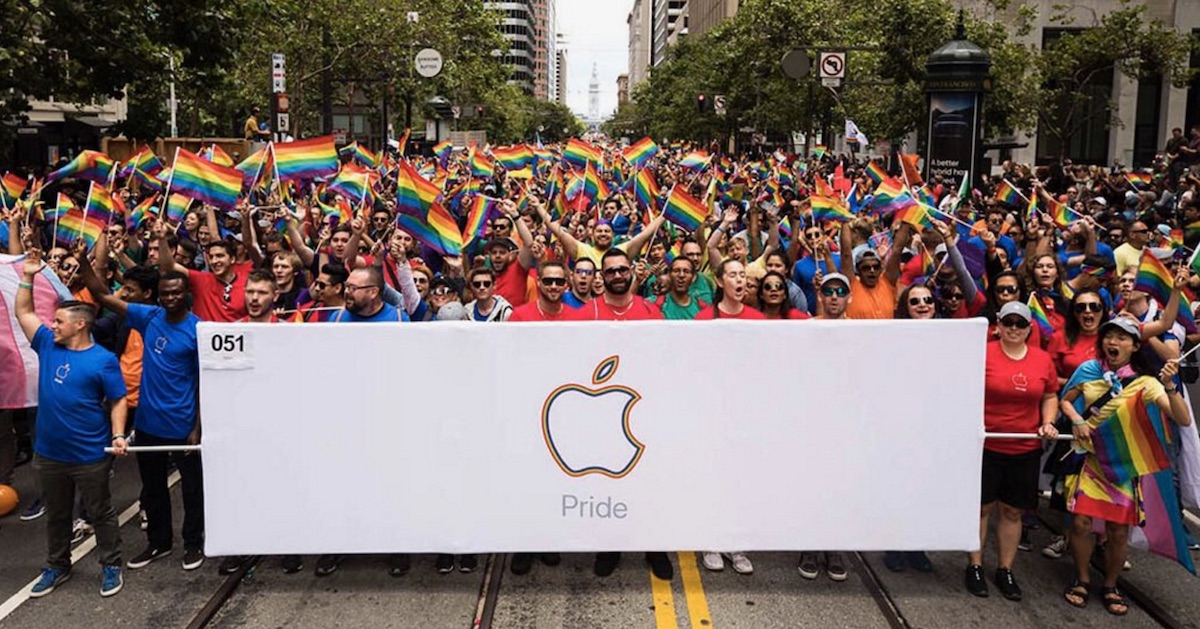 Apple Celebrates Pride During Parades in San Francisco, New York City