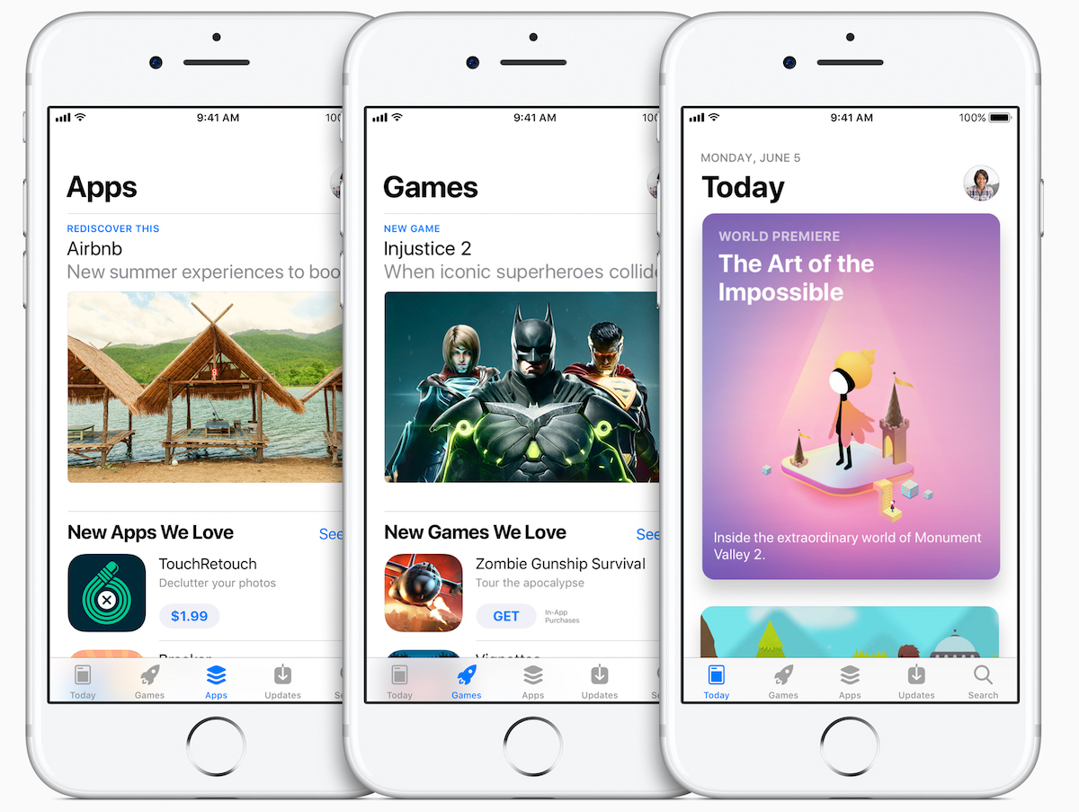 Image result for ios 11 redesigned app store