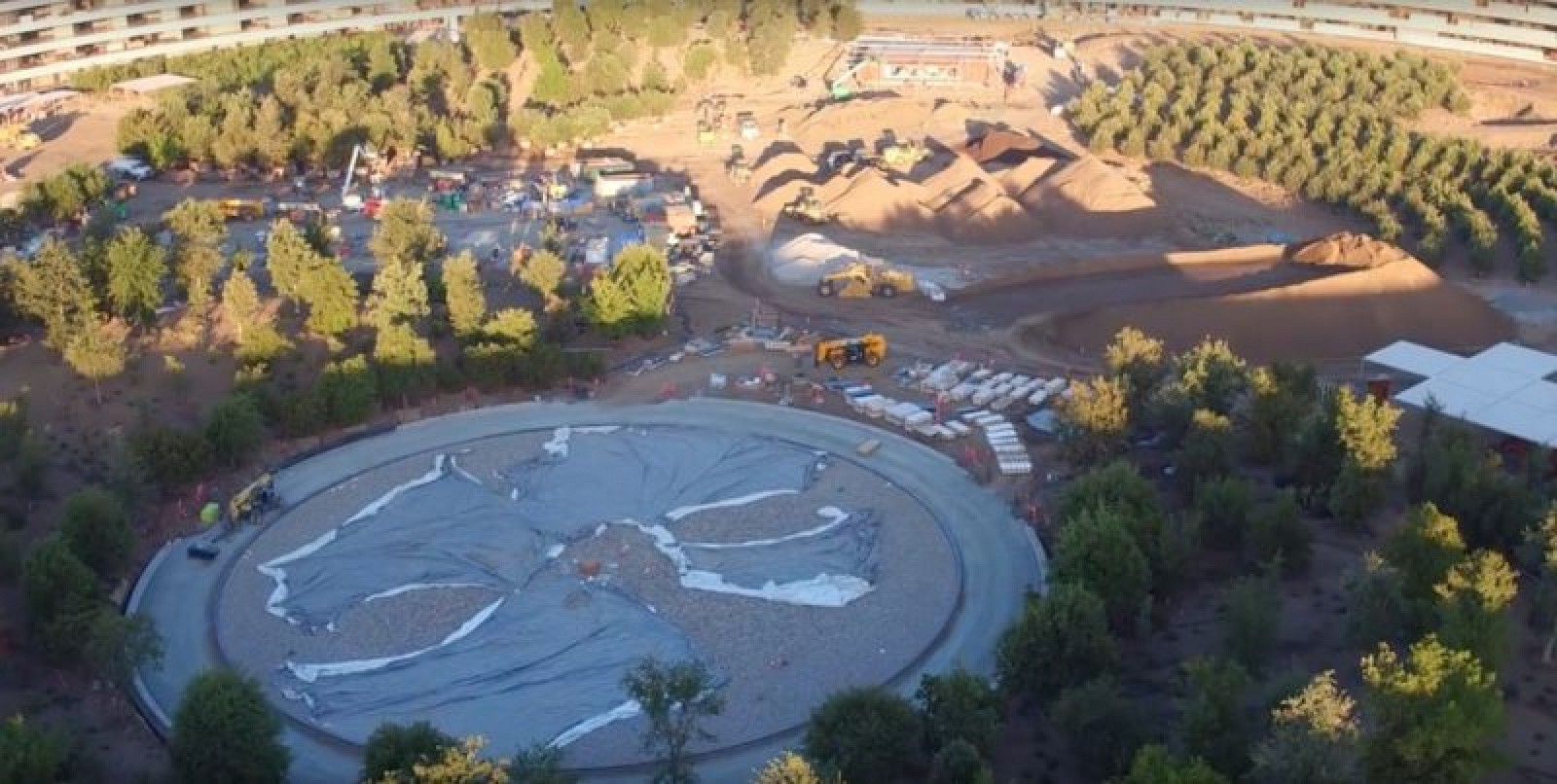 photo of Latest Drone Footage Reveals Landscaping Progress in Apple Park's Inner Circle image