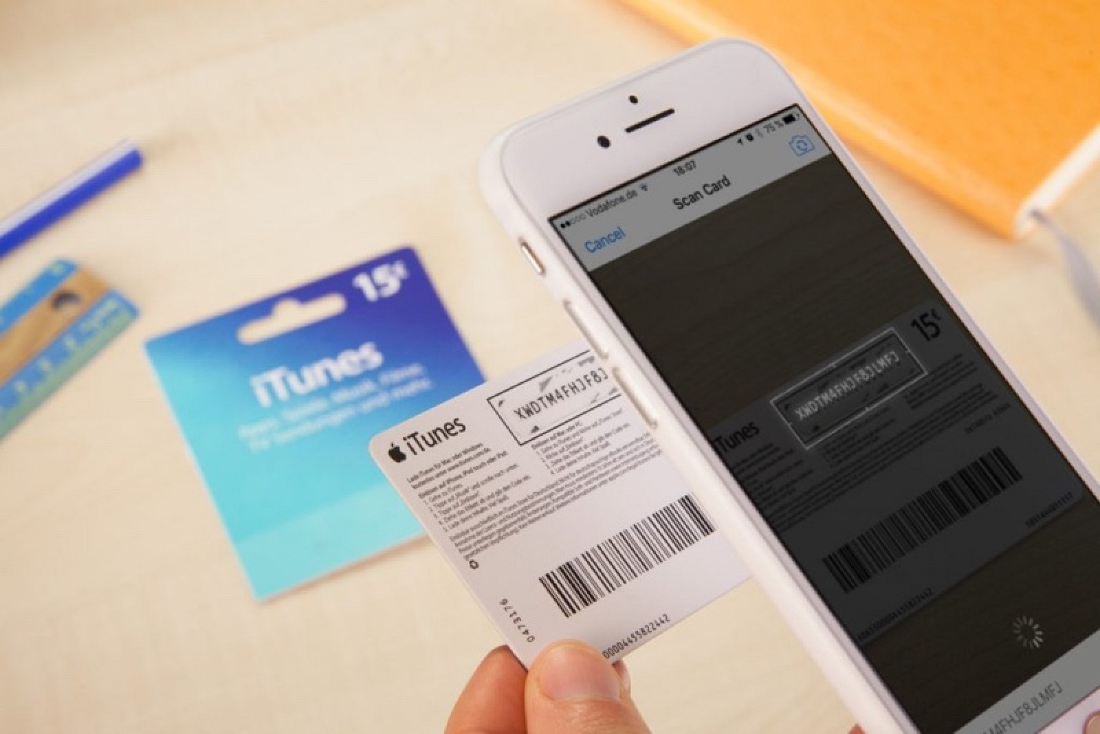 photo of Apple's Autoscanning iTunes Card Promo Codes Work via Hidden Font, Can be Replicated by Devs image