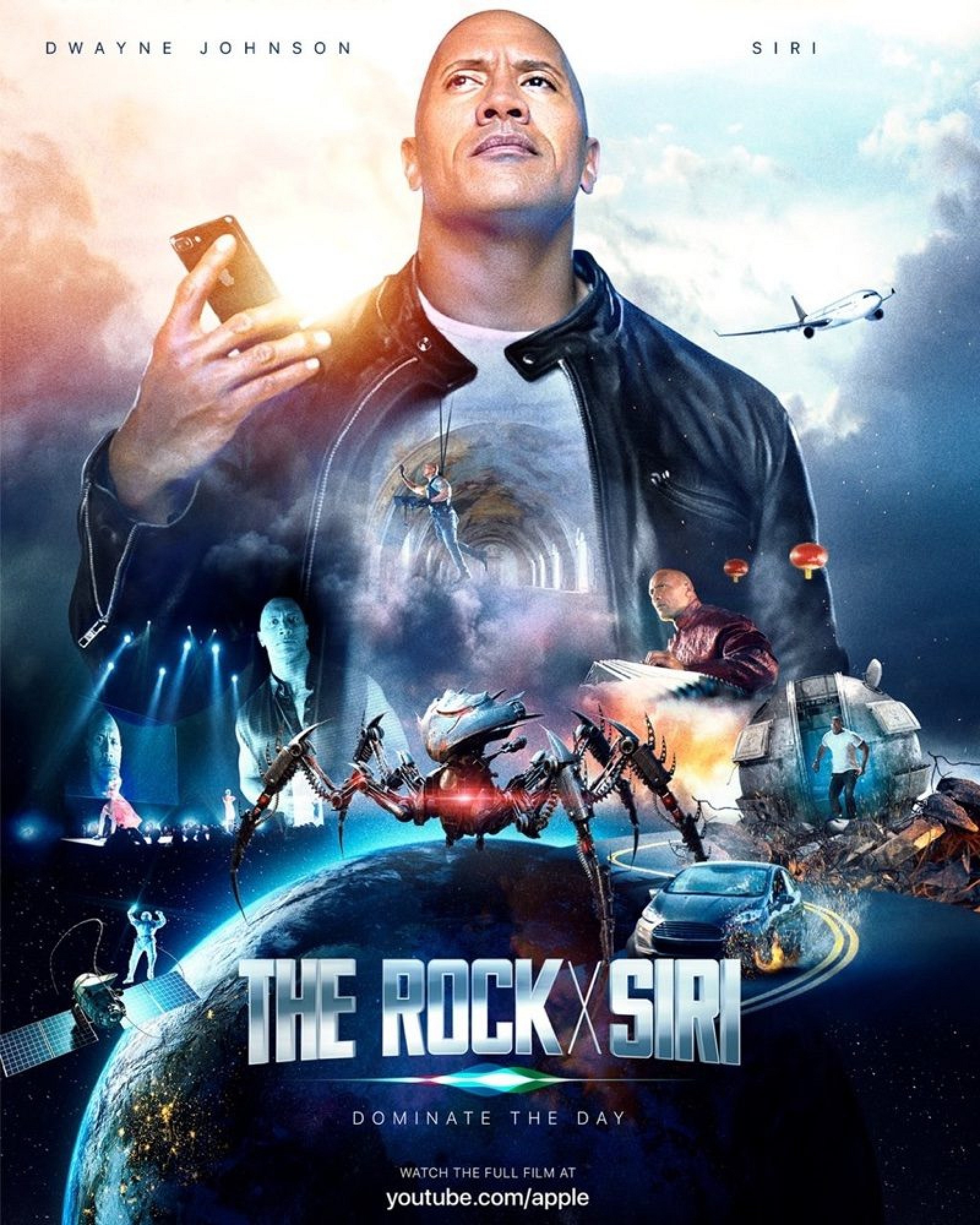 photo of Apple Teams Up With Dwayne 'The Rock' Johnson for Siri Movie image