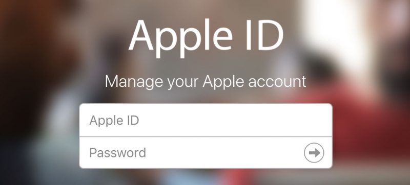 reset apple id password online