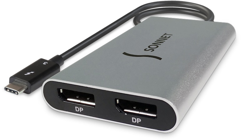 thunderbolt to two hdmi