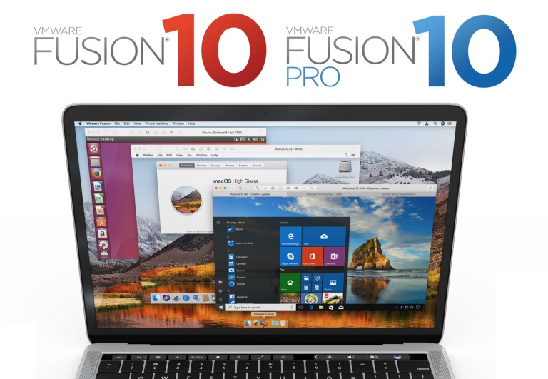 VMware Fusion 10 Coming in October With macOS High Sierra and Touch Bar Support