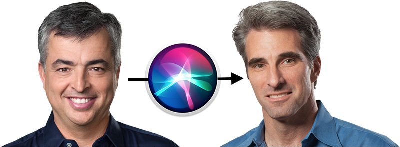 Apple Acknowledges Siri Leadership Has Officially Moved From Eddy Cue to Craig Federighi