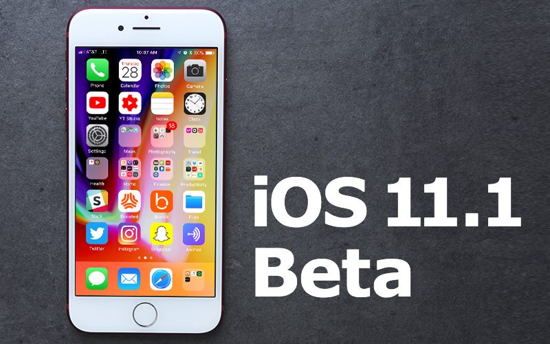 Apple vydal 3. betu iOS 11.1 pro vývojáře
