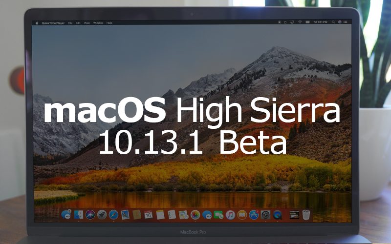 Apple Seeds Fifth macOS High Sierra 10.13.1 Beta to Developers