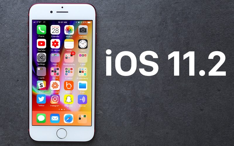 Apple vydal iOS 11.2