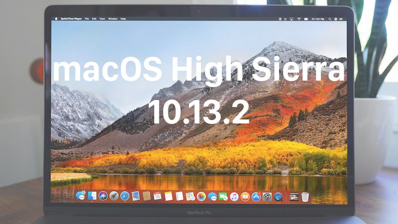 Apple vydal macOS High Sierra 10.13.2