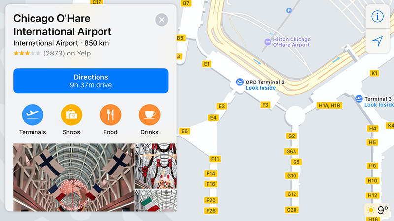 apple continues rolling out indoor maps of airports in ios