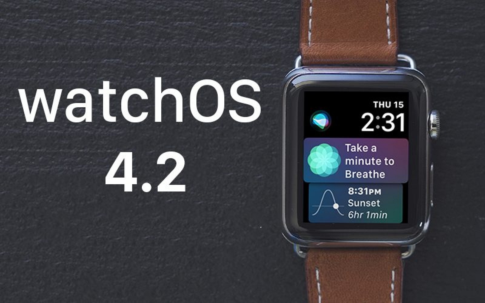 photo of Apple Releases watchOS 4.2 With Support for Apple Pay Cash image