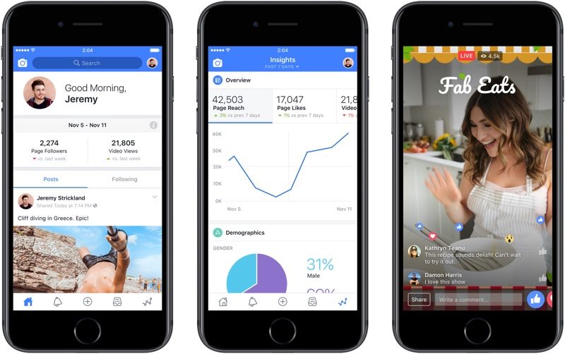 Facebook Launches New 'Creator' App for Video Makers ...