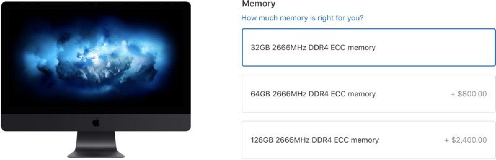 photo of iMac Pro's RAM Can Only Be Upgraded by Apple or Authorized Service Provider image