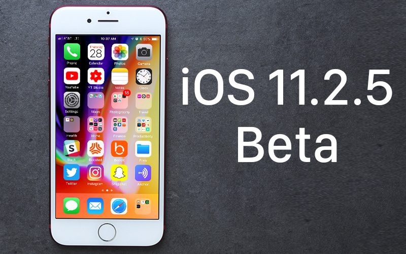 Apple vydal 2. bety iOS 11.2.5, tvOS 11.2.5 a watchOS 4.2.2 pro vývojáře