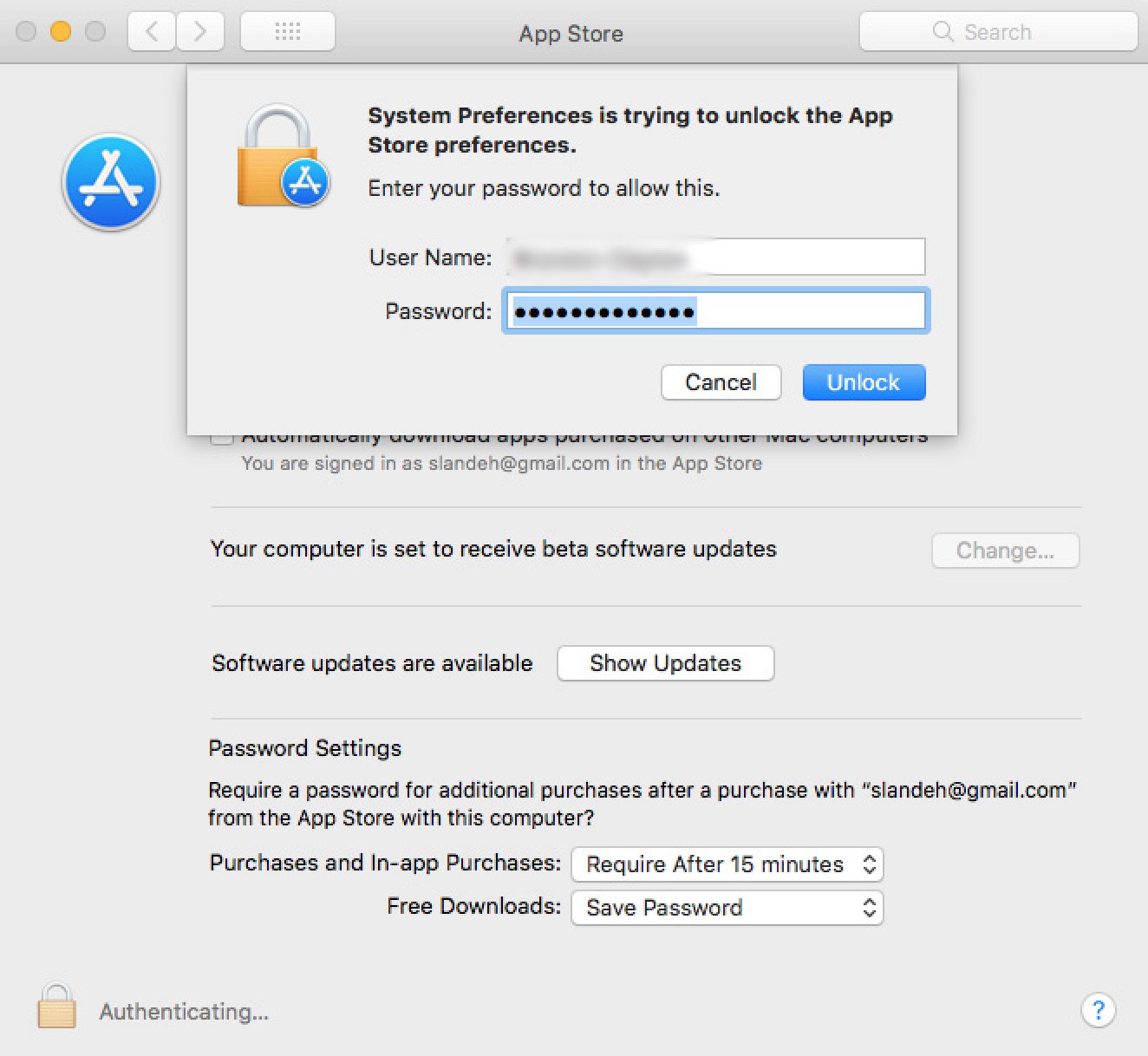 photo of macOS High Sierra's App Store System Preferences Can Be Unlocked With Any Password image