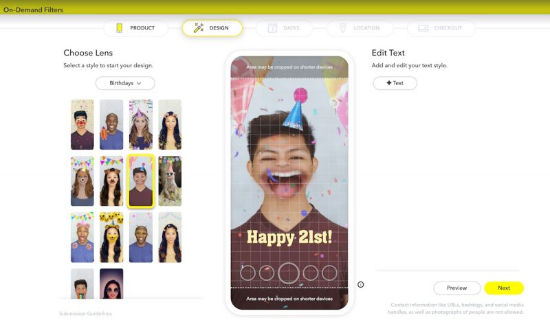 Snapchat Launches 'Create Your Own Lens' Studio Within iOS ...