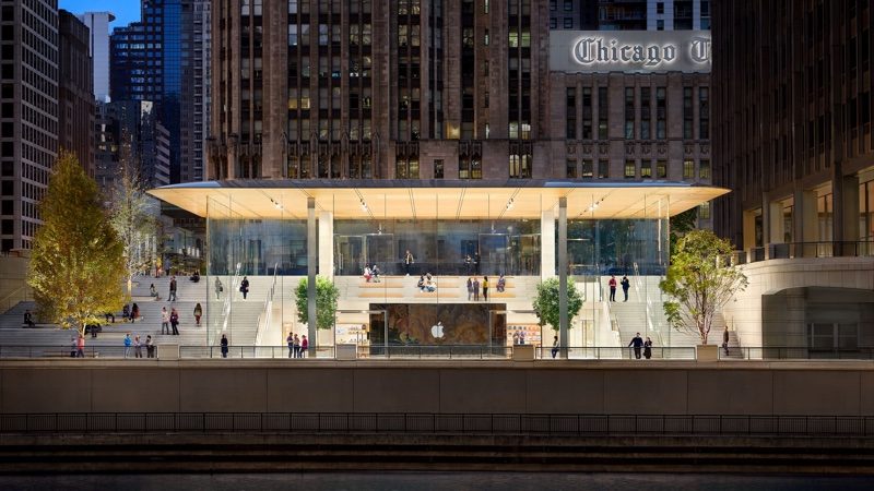 apple store chicago architect