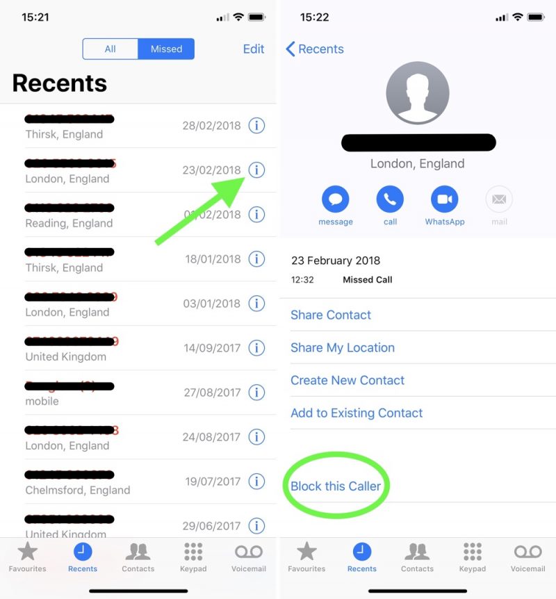 How To Block Nuisance Calls And Messages On Your Iphone - 