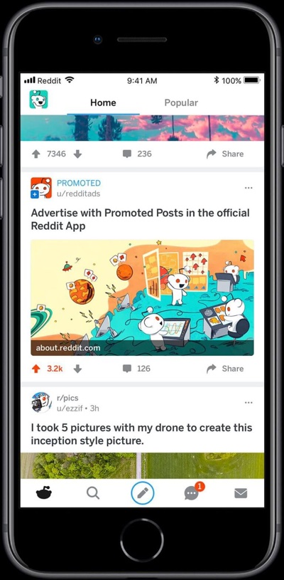Reddit's iOS App to Feature Native Promoted Posts ...