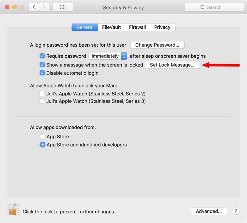 how to set up messages on macbook air