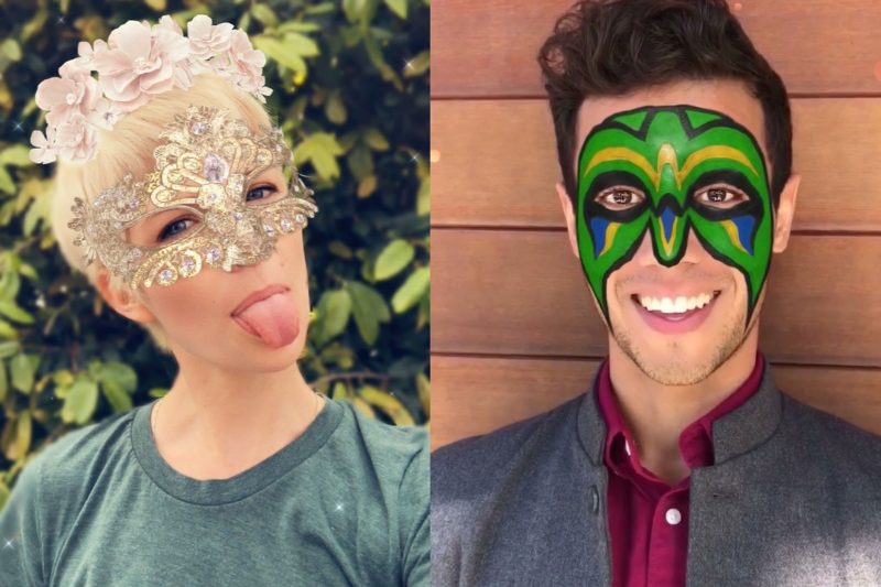 Snapchat Rolls Out First TrueDepth-Enhanced AR Lenses for iPhone X Users