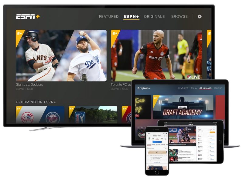 ESPN+ Streaming Service Launches in Redesigned ESPN App ...