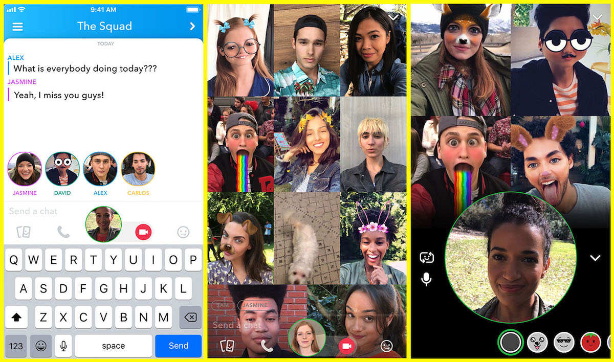 Snapchat lenses for mac facetime download