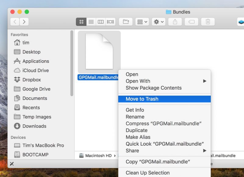 email encryption for mac mail