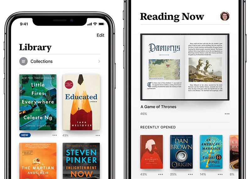 Apple Previews Redesigned Books App Coming in iOS 12 ...