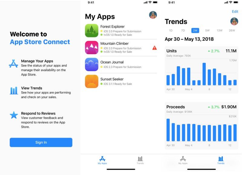 Apple Launches New 'App Store Connect' App for Developers ...