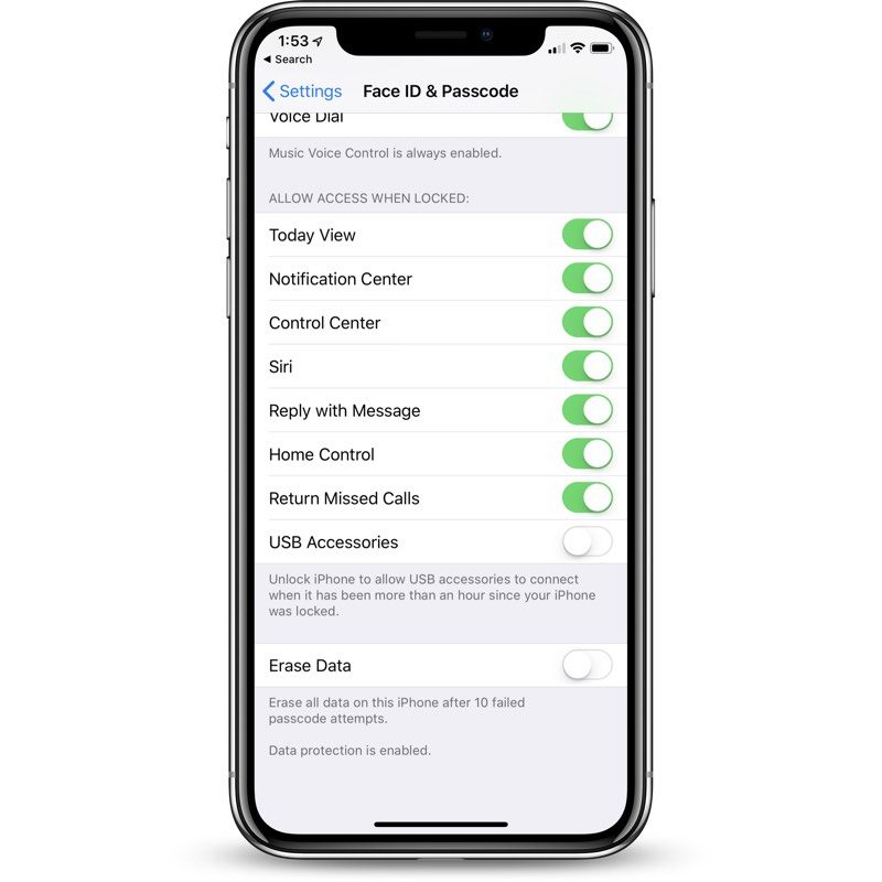 How To Access Controls For Usb Restricted Mode In Ios 12 Macrumors - how to access controls for usb restricted mode in ios 12