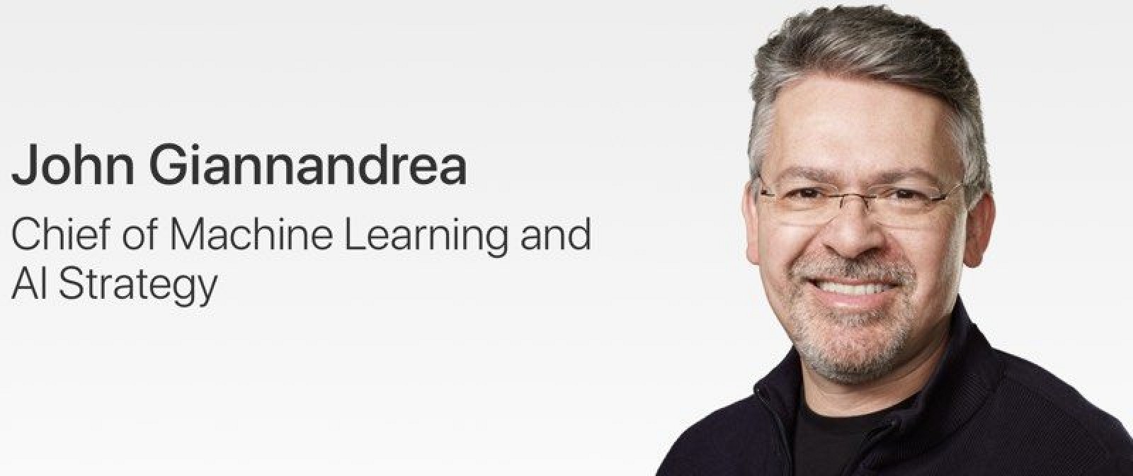 photo of Apple Updates Leadership Page to Include New AI Chief John Giannandrea image