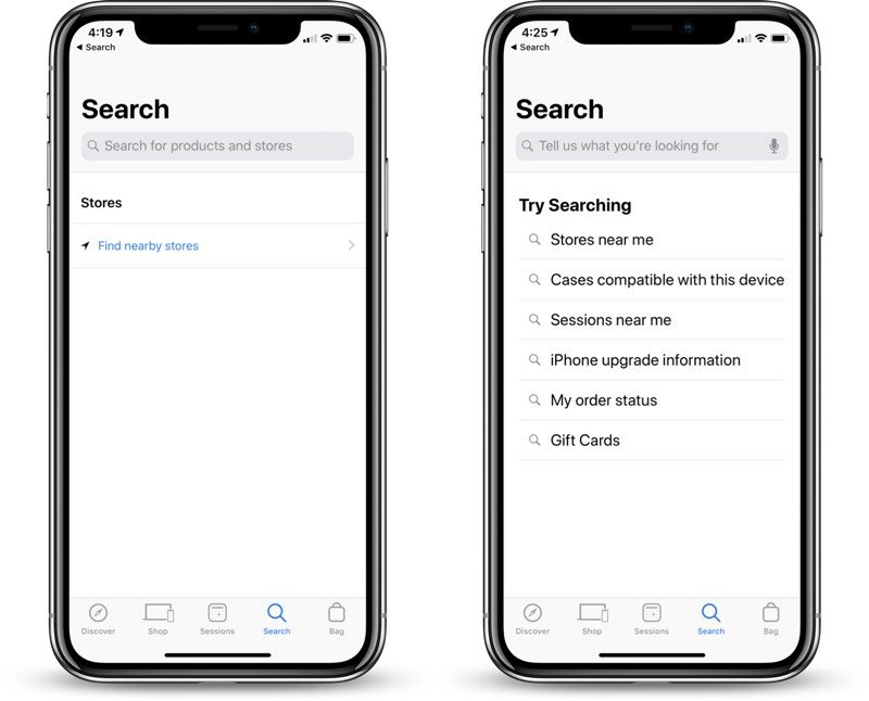 Apple Store App for iOS Gains Voice Search - TechRistic.com