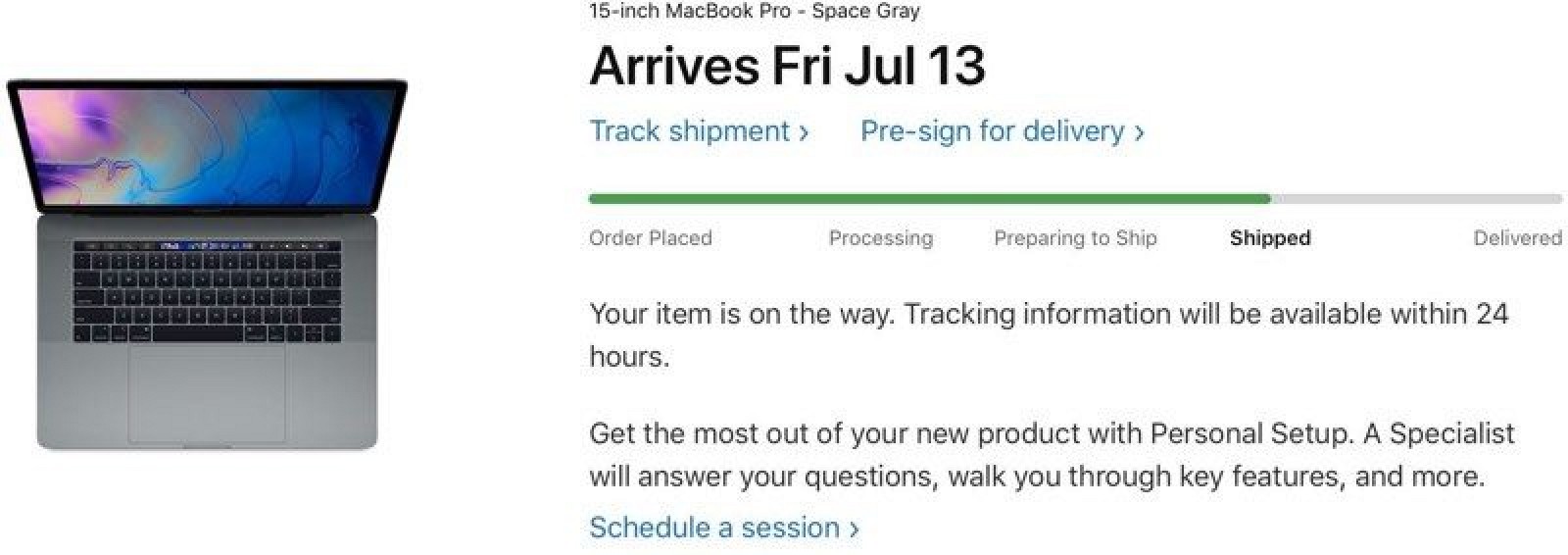 photo of First 2018 MacBook Pro Orders Set to Be Delivered Tomorrow image