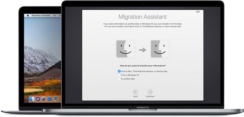 how to transfer files from windows 10 to macbook pro