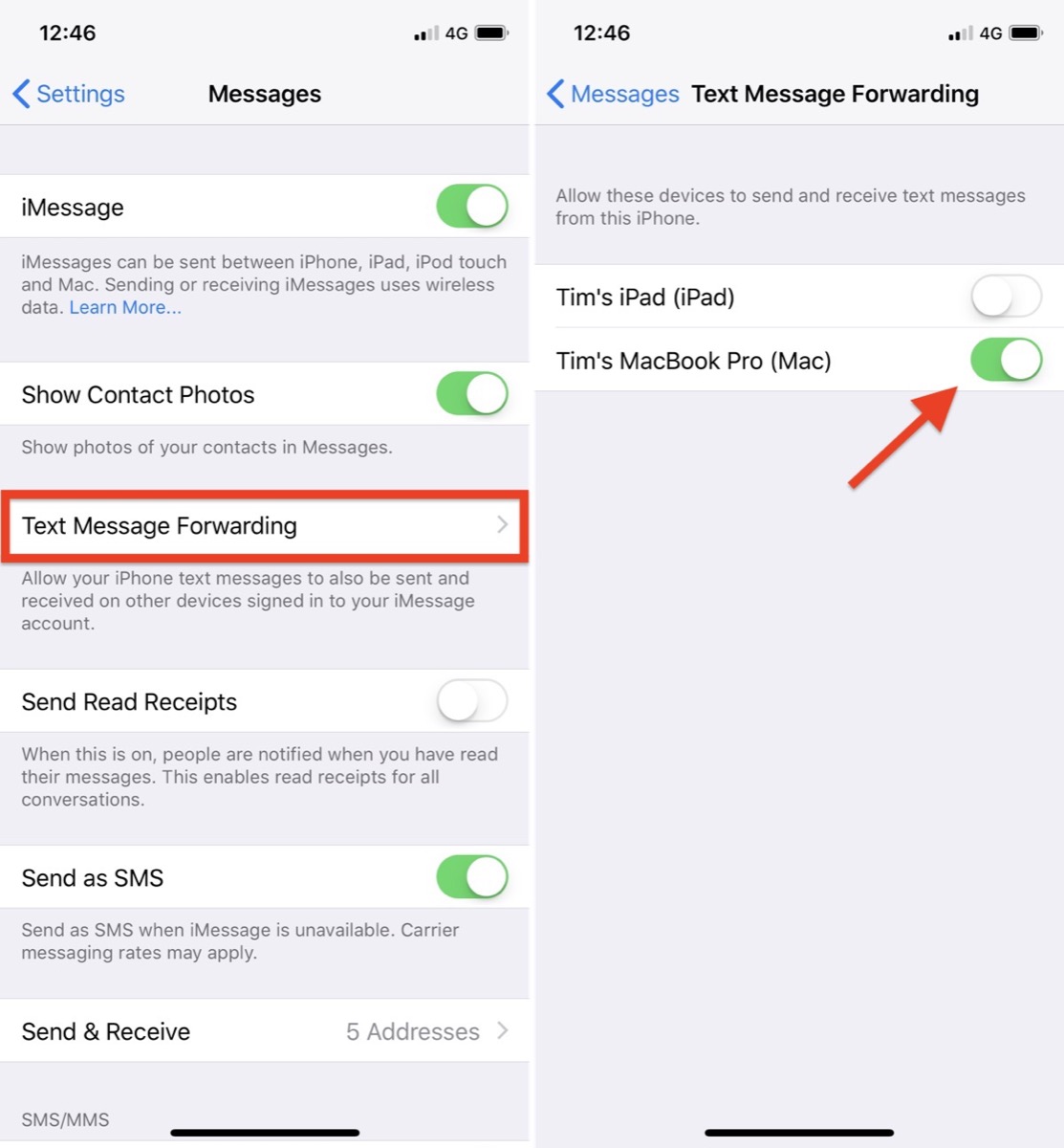 How to Send and Receive SMS Messages on iPad and Mac via Text Message