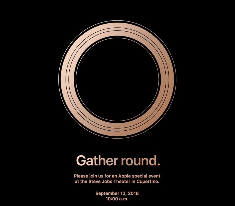 ã2018 iPhone event invitationãçåçæå°çµæ