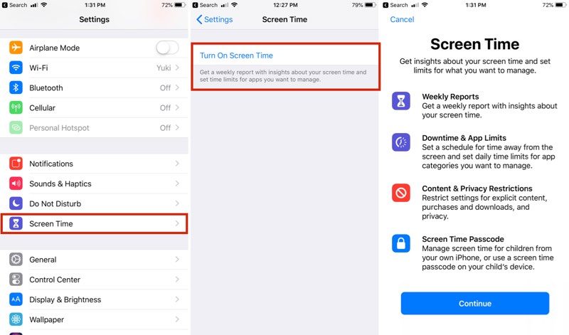 you ll need to turn on and set up screen time on all devices owned and used by your children which is done in the screen time section of the settings app - fortnite parental controls ios