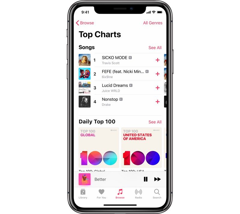 Top 100 Songs Global 2023 for apple instal