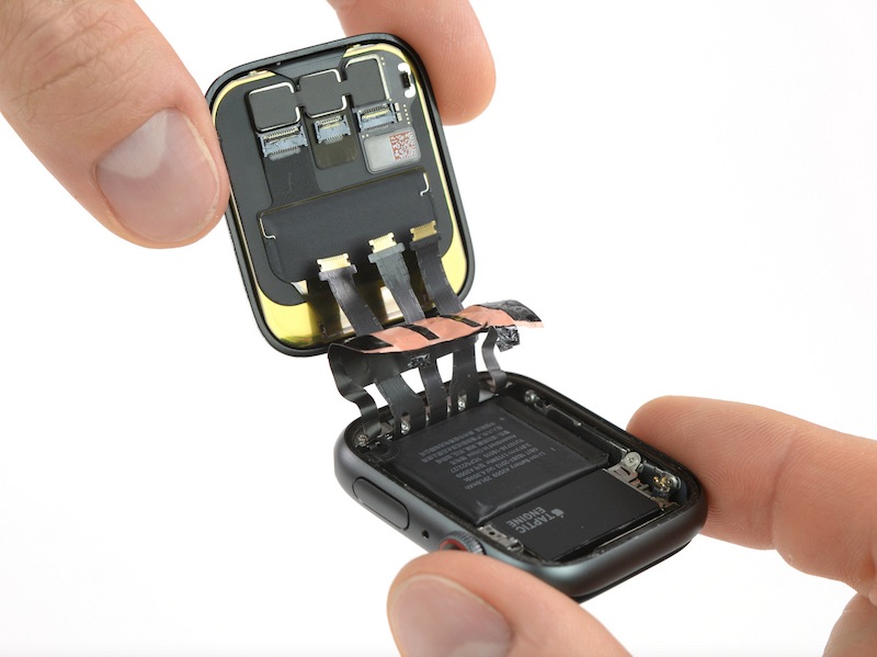 Apple Watch Series 4 Teardown 20 Less Battery Capacity, Hidden