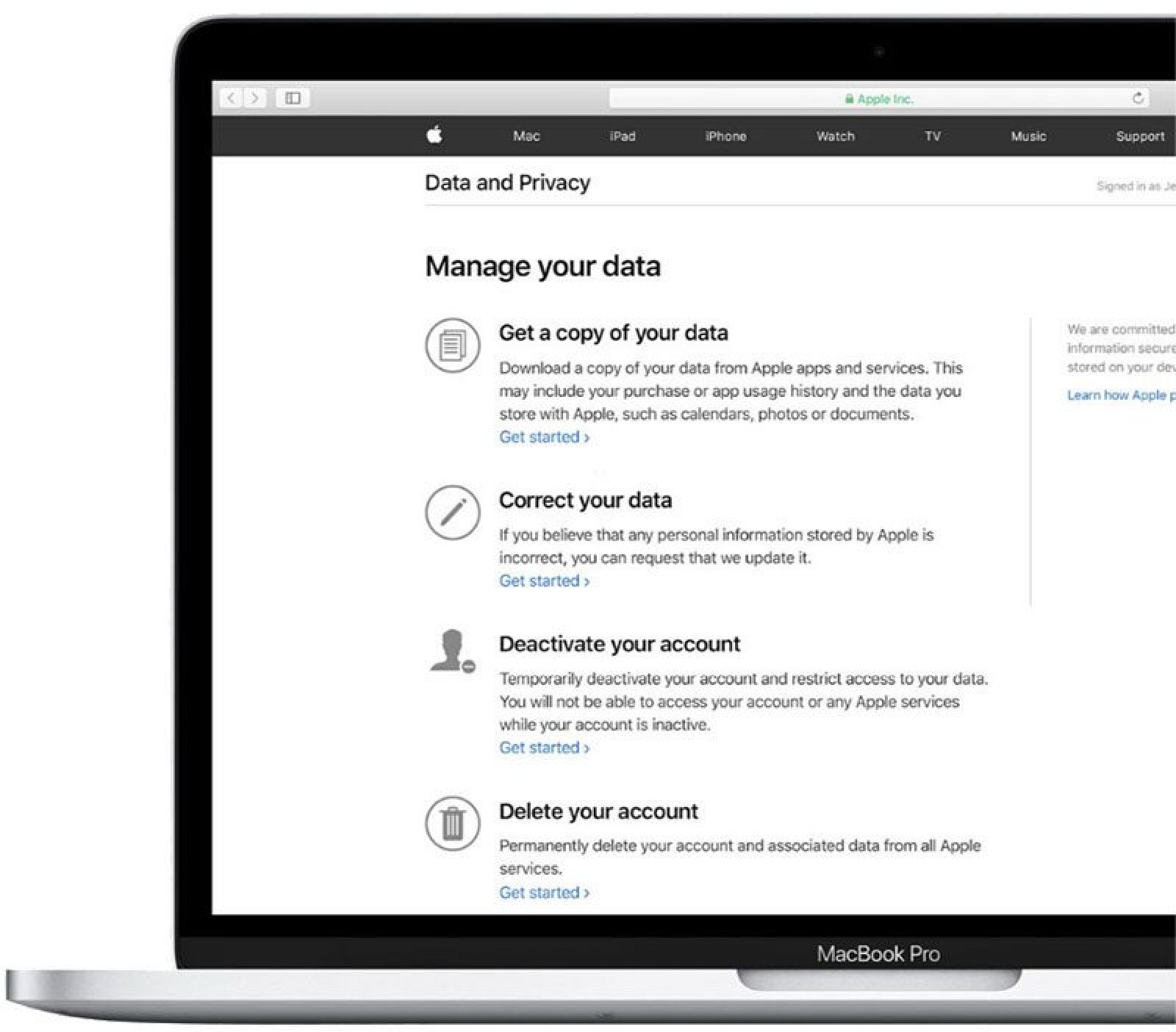 photo of Apple Customers Can Download a Copy of Their Data in the US, Canada, Australia, and New Zealand Starting Today image