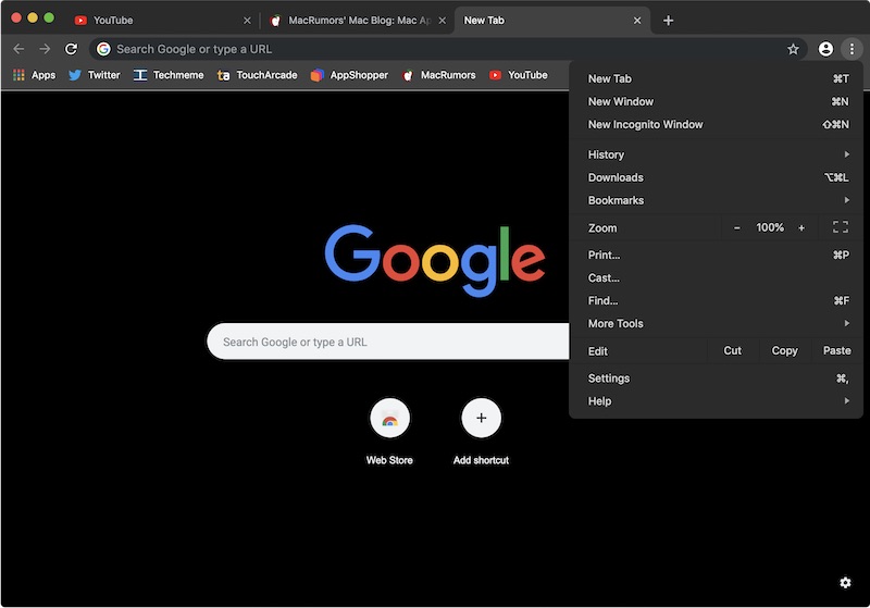 google drive dark mode iphone