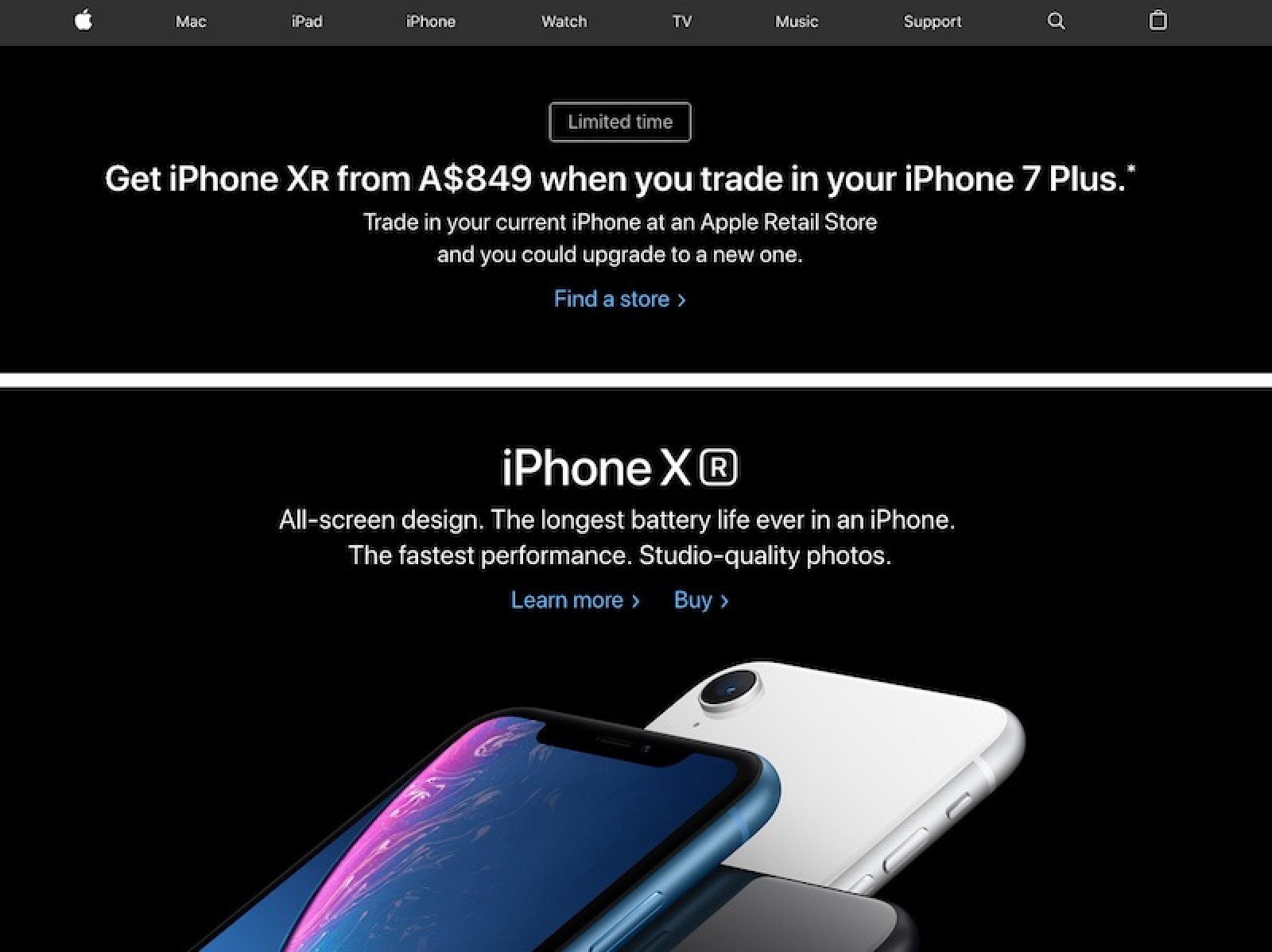 Apple Extends iPhone XR and iPhone XS Trade-In Promotion ...