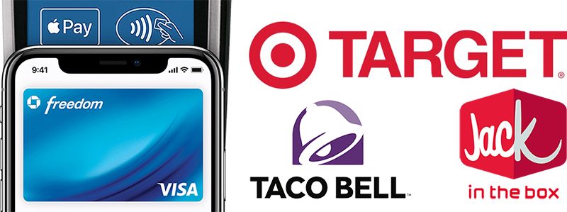 Apple Pay Rolling Out at Target, Taco Bell, and Jack in the Box Across