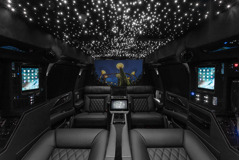 Hyper-Luxury 2019 Cadillac Escalade Retrofitted With Multiple iPad Pros