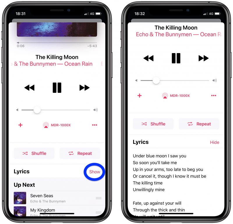 How to See Song Lyrics in Apple Music - MacRumors