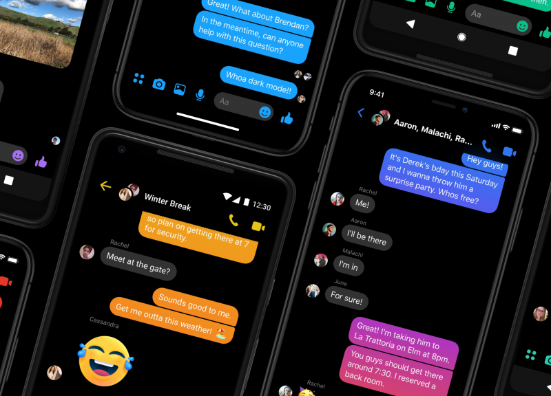 Facebook Messenger Dark Mode Fully Rolling Out in 'Coming ...